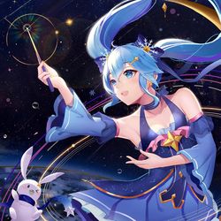 This is a pixiv picture whose title is 雪ミク2017.