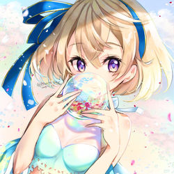 This is a pixiv picture whose title is 夏のひととき.