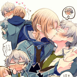 This is a pixiv picture whose title is レオいず詰.