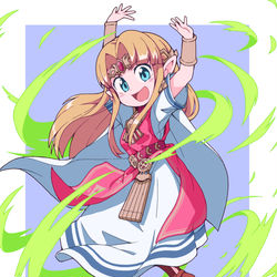 This is a pixiv picture whose title is ゼルダ.