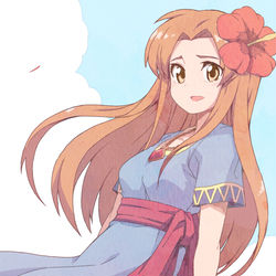This is a pixiv picture whose title is マリン.