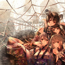 This is a pixiv picture whose title is 篭目の子共達は還らない。.