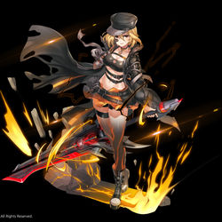 This is a pixiv picture whose title is Soulworker Haru Estia ver.Desire.