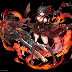 This is a pixiv picture whose title is Soulworker Iris Yuma ver.Desire.