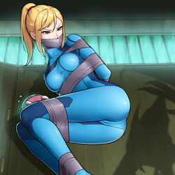 This is a pixiv picture whose title is メトロイド.