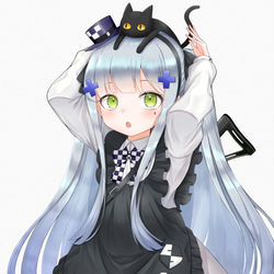 This is a pixiv picture whose title is hk416.