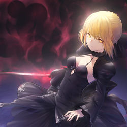 This is a pixiv picture whose title is アルトリア・ペンドラゴン〔オルタ〕.