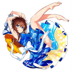 This is a pixiv picture whose title is House Girl.