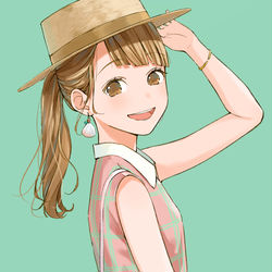 This is a pixiv picture whose title is 夏だね.