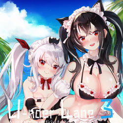 This is a pixiv picture whose title is C96新刊アズレン本サンプル.