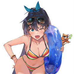 This is a pixiv picture whose title is 夏と沖縄.