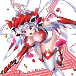 This is a pixiv picture whose title is 雪音クリスXV.