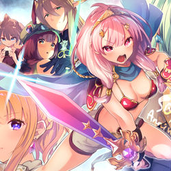 This is a pixiv picture whose title is 世界樹X　1周年（＆過去の落書きまとめ）.