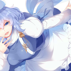This is a pixiv picture whose title is 【お仕事】不思議の幻想郷～ロータスラビリンス～　レティ.