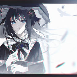 This is a pixiv picture whose title is 対立.