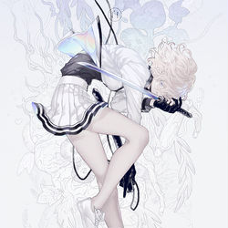 This is a pixiv picture whose title is 【MCSP】空蝉 みよ子【白鋼】.