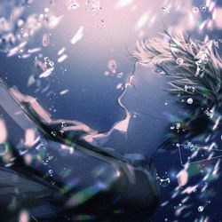 This is a pixiv picture whose title is Deep sea.
