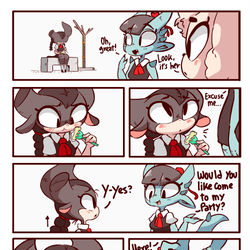 This is a pixiv picture whose title is Invitation.