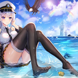 This is a pixiv picture whose title is 海边.