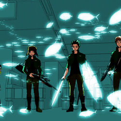 This is a pixiv picture whose title is ワログ①（ほぼ鈴鳴第一）.
