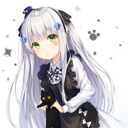 This is a pixiv picture whose title is HK416.