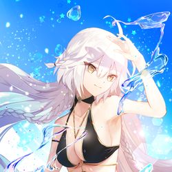 This is a pixiv picture whose title is 英霊祭装ジャンヌオルタ.
