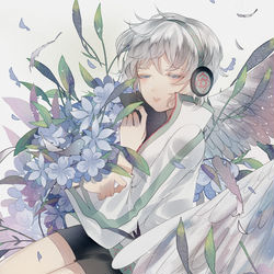 This is a pixiv picture whose title is ❀.