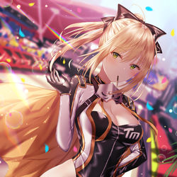 This is a pixiv picture whose title is 🏁.