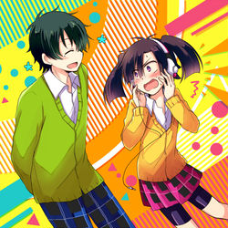 This is a pixiv picture whose title is 夕景イエスタデイ6周年！.