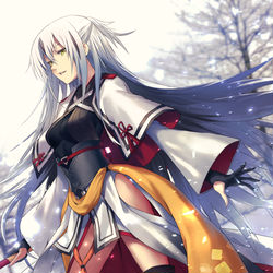 This is a pixiv picture whose title is 長尾景虎.