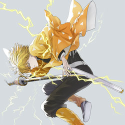 This is a pixiv picture whose title is ⚡.