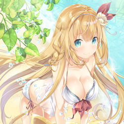 This is a pixiv picture whose title is 水ペコちゃん【C96】.