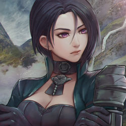 This is a pixiv picture whose title is シャミア.
