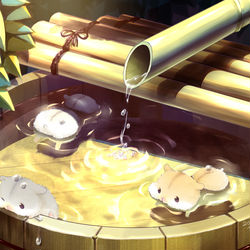 This is a pixiv picture whose title is ひやしハムはじめました。.