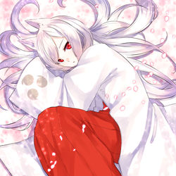 This is a pixiv picture whose title is 可憐な稲荷様.