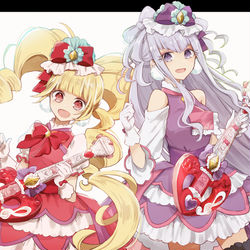This is a pixiv picture whose title is ツインラブ.
