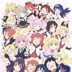 This is a pixiv picture whose title is 新刊②北原工房｡10周年記念アニメパロディ本総集編トモエイズム.