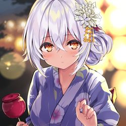 This is a pixiv picture whose title is 「手、つないでもいい？」.
