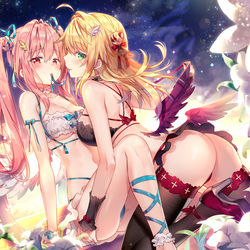 This is a pixiv picture whose title is 禁断.