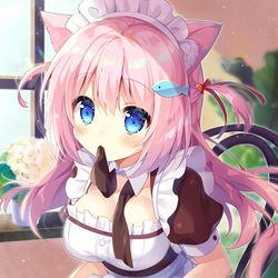This is a pixiv picture whose title is お着替え中.