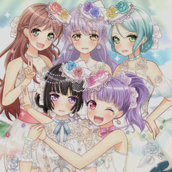 This is a pixiv picture whose title is Roselia.