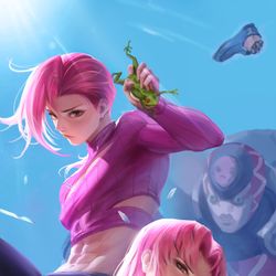 This is a pixiv picture whose title is jojo.
