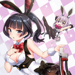 This is a pixiv picture whose title is バニー楓さん.