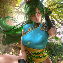 This is a pixiv picture whose title is Lyn.