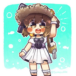 This is a pixiv picture whose title is 私服の雪風かわいい！.