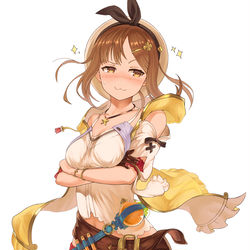 This is a pixiv picture whose title is ライザリン・シュタウト.
