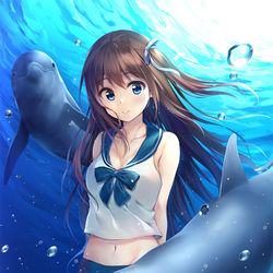 This is a pixiv picture whose title is 無題.