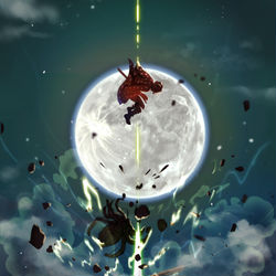 This is a pixiv picture whose title is 霹靂一閃　六連.