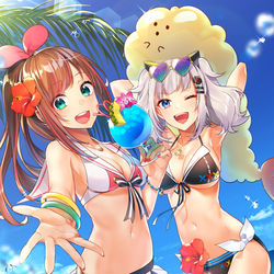 This is a pixiv picture whose title is 一緒に遊ぼ！.