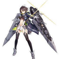 This is a pixiv picture whose title is ボルチモア.